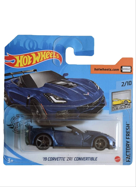 Corvette zr1 Tarjeta Corta